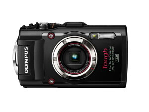 OLYMPUS デジタルカメラ STYLUS TG-3 Tough ブラック 1600万画素CMOS F2.0 15m防水 100kgf耐荷重 GPS+電子コンパス内蔵Wi-Fi TG-3 BLK