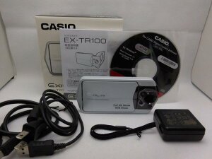 CASIO デジタルカメラ EXILIM 1210万画素 光学ズーム1倍 EX-TR100WE