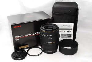 SIGMA 単焦点マクロレンズ MACRO 70mm F2.8 EX DG キヤノン用 フルサイズ対応