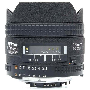 Nikon tBbVACY Ai AF fisheye Nikkor 16mm f/2.8D tTCYΉ