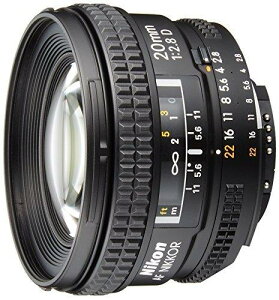 Nikon AF FX NIKKOR 20mm f/2.8D Fixed Zoom Lens with Auto Focus for Nikon DSLR Cameras [sAi]