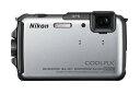 【中古】Nikon デジタルカメラ COOLPIX AW110 防水18m 耐衝撃2m メタリックシルバー AW110SL