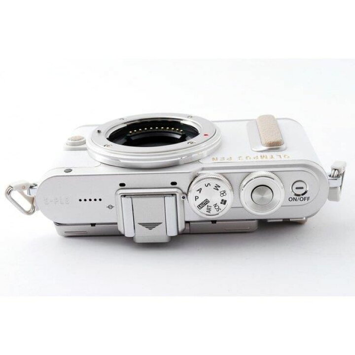 楽天市場】【中古】オリンパス OLYMPUS E-PL8 ホワイト レンズセット 
