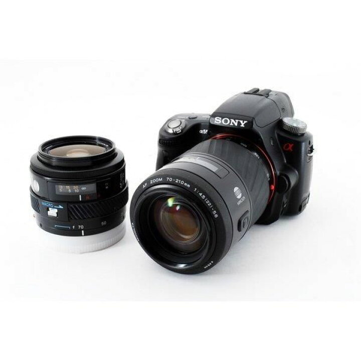 楽天市場】【中古】ソニー SONY α55 SLT-A55V ダブルズームセット 美品 