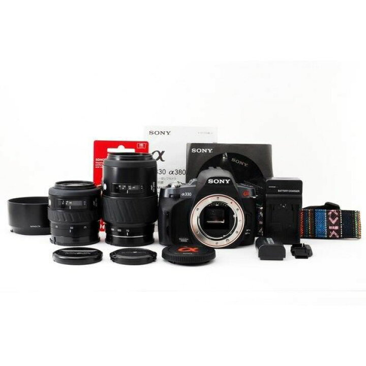 楽天市場】【中古】ソニー SONY α330 DSLR-A330 標準&望遠ダブルズーム 