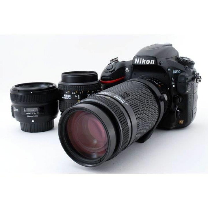 楽天市場】【中古】ニコン Nikon D810 単焦点&標準&望遠トリプルレンズ 