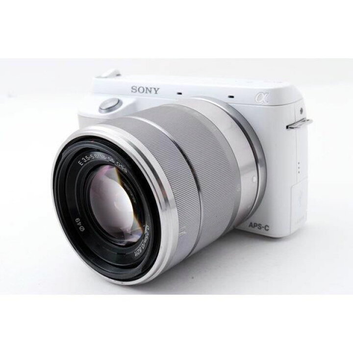 楽天市場】【中古】ソニー SONY NEX-F3 ホワイト レンズキット 美品 