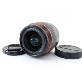 【中古】ソニー SONY SAL1855 DT 18-55mm SAM F3.5-5.6 ブラウン 美品 ソニー SONY Eマウント 望遠 ズーム