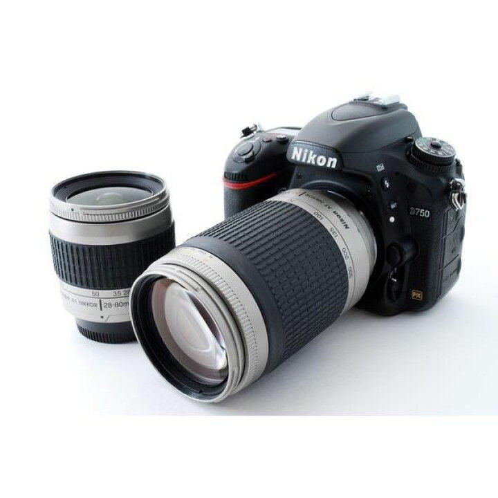 楽天市場】【中古】ニコン Nikon D750 標準&超望遠ダブルレンズセット 