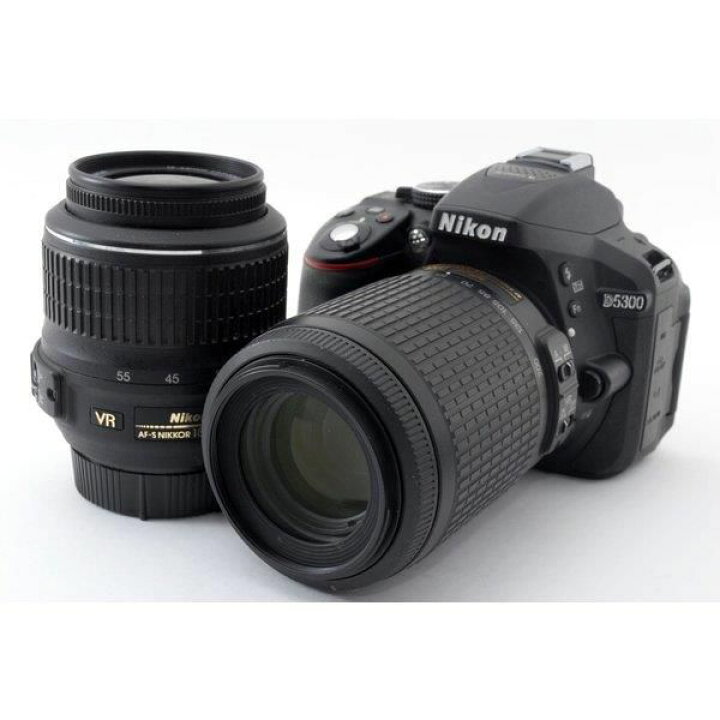 楽天市場】【中古】ニコン Nikon D5300 ダブルレンズセット ブラック 