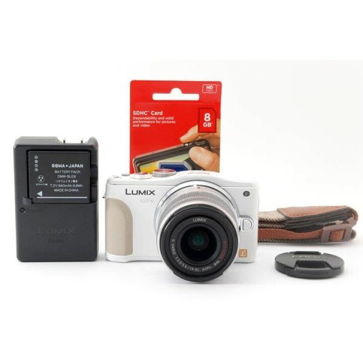 楽天市場】【中古】パナソニック Panasonic Lumix DMC-GF6 レンズ 