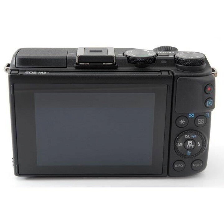 楽天市場】【中古】キヤノン Canon EOS M3 レンズキット ブラック 美品 