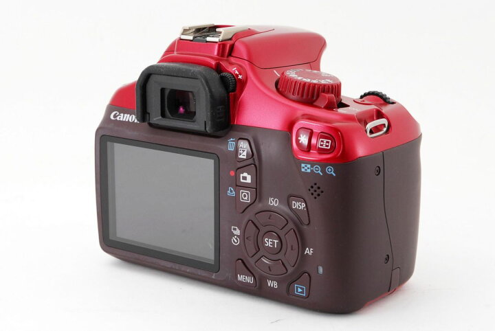楽天市場】【中古】キヤノン Canon EOS Kiss X50 レッド 高倍率ズーム 