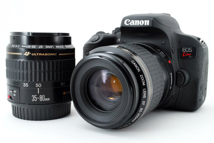 楽天市場】【中古】キヤノン Canon EOS Kiss X9i ブラック ダブル 