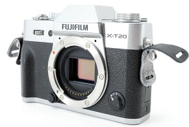 【4/24~4/27限定!最大4,000円OFF&4/25限定で最大P3倍】【中古】フジフィルム Fujifilm X-T20 ボディ シルバー 美品 小型・軽量ボディ&Wi-Fiでスマホへ転送 SDカード付き