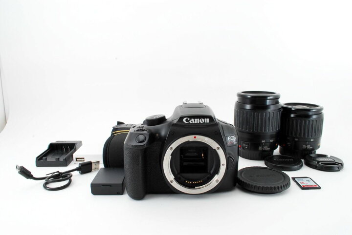 楽天市場】【中古】キヤノン Canon EOS Kiss X80 ダブルズームセット 