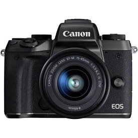 【5/23~5/27限定!最大4,000円OFF&5/25限定で最大P3倍】【中古】キヤノン Canon EOS M5 レンズキット EOSM5-1545ISSTMLK SDカード付き