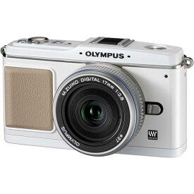 【5/23~5/27限定!最大4,000円OFF&5/25限定で最大P3倍】【中古】オリンパス OLYMPUS E-P1 パンケーキキット ホワイト SDカード付き