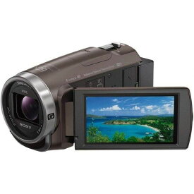 【中古】ソニー SONY ビデオカメラ Handycam 光学30倍 内蔵メモリー64GB ブロンズブラウンHDR-CX680 TI