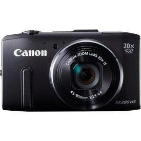 【6/4~6/11限定!最大4,000円OFF&6/5, 6/10限定で最大P3倍】【中古】キヤノン Canon Power Shot SX280HS 約1210万画素 光学20倍ズーム ブラック PSSX280HS SDカード付き