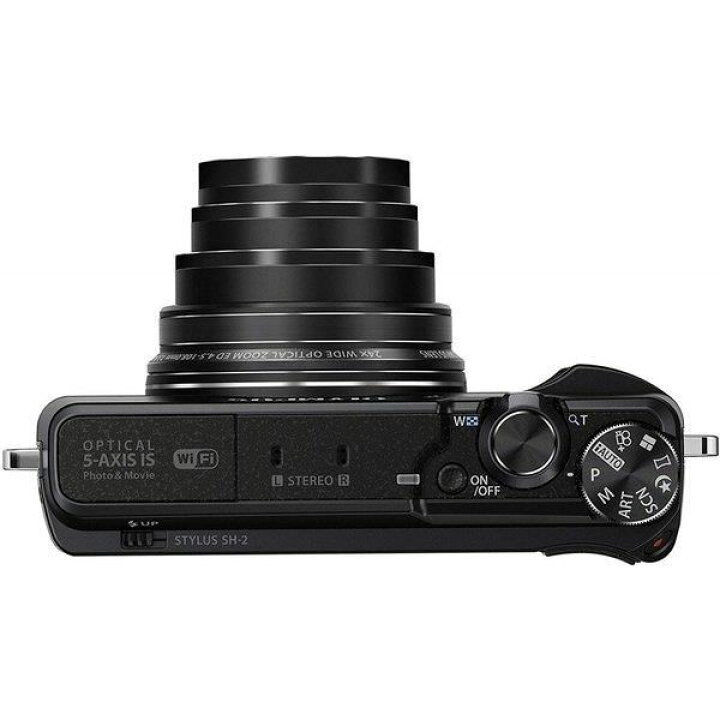楽天市場】【中古】オリンパス OLYMPUS STYLUS SH-2 ブラック SDカード 