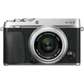 【中古】フジフィルム FUJIFILM カメラ X-E3単焦点レンズキットシルバー X-E3LK23F2-S当店保証30日間 人気モデル 高画質 売れ筋