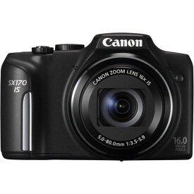 【4/24~4/27限定!最大4,000円OFF&4/25限定で最大P3倍】【中古】キヤノン Canon PowerShot SX170 IS 3インチ LCD 16メガピクセル コンパクトカメラ ブラック