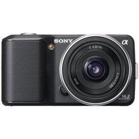 【4/24~4/27限定!最大4,000円OFF&4/25限定で最大P3倍】【中古】ソニー SONY NEX-3 薄型広角レンズキット ブラック NEX-3A/B