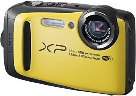 【6/1限定!全品P3倍】【中古】FUJIFILM デジタルカメラ XP90 防水 イエロー FX-XP90Y