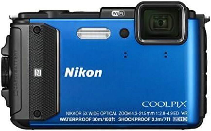 楽天市場】【中古】Nikon デジタルカメラ COOLPIX AW130 ブルー当店 