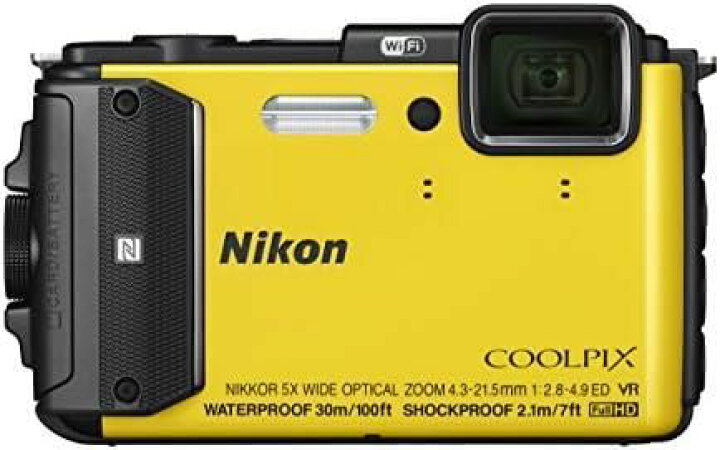 楽天市場】【中古】Nikon デジタルカメラ COOLPIX AW130 イエロー YW 