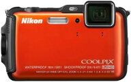 【中古】Nikon デジタルカメラ AW120 防水 1600万画素 サンシャインオレンジ AW120OR当店保証30日間 人気…