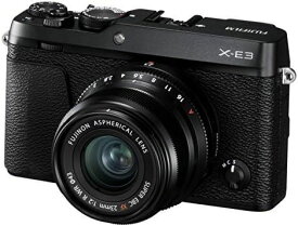 【中古】FUJIFILM ミラーレス一眼カメラ X-E3単焦点レンズキットブラック X-E3LK23F2-B当店保証30日間 人気モデル 高画質 売れ筋