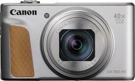 【6/1限定!全品P3倍】【中古】Canon コンパクトデジタルカメラ PowerShot SX740 HS シルバー 光学40倍ズーム/4K動画/Wi-Fi対応 PSSX740HSSL