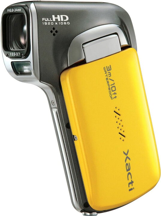 楽天市場】【中古】SANYO デジタルムービーカメラ Xacti CA100 Y  