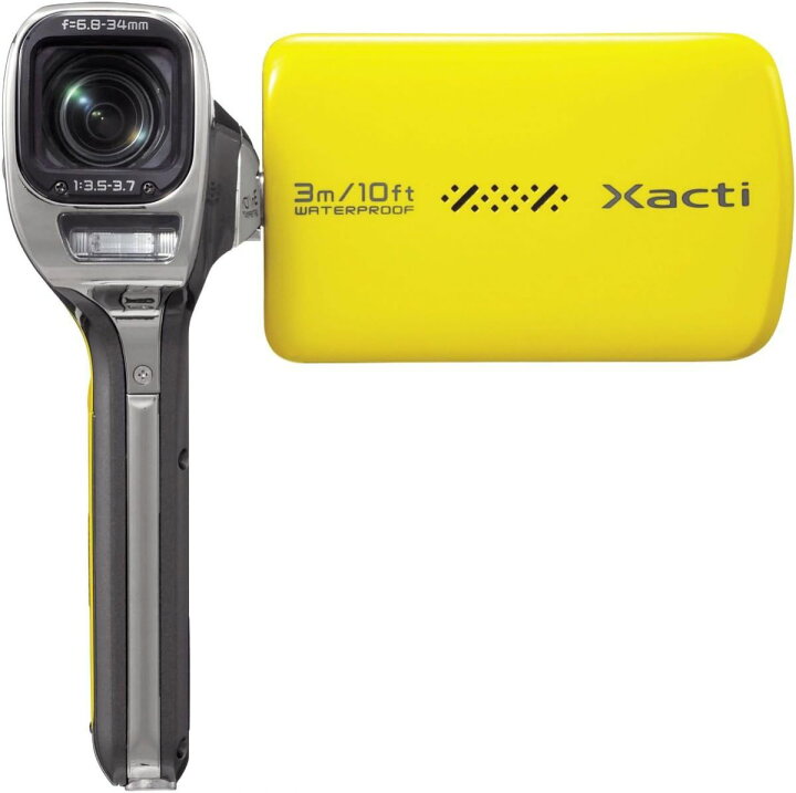 楽天市場】【中古】SANYO デジタルムービーカメラ Xacti CA100 Y  
