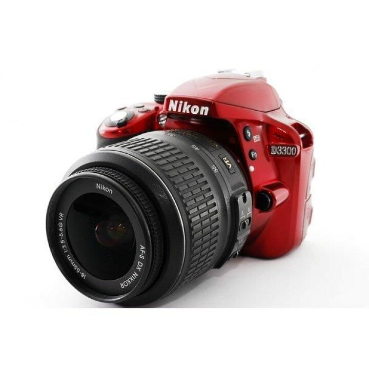 楽天市場】【中古】ニコン Nikon D3300 レンズセット レッド 美品 高 