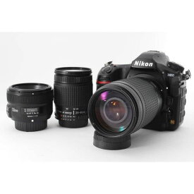 【5/23~5/27限定!最大4,000円OFF&5/25限定で最大P3倍】【中古】ニコン Nikon D850 トリプルレンズセット 美品 4575万画素 高速連続撮影 スマホへ転送 SDカード付き