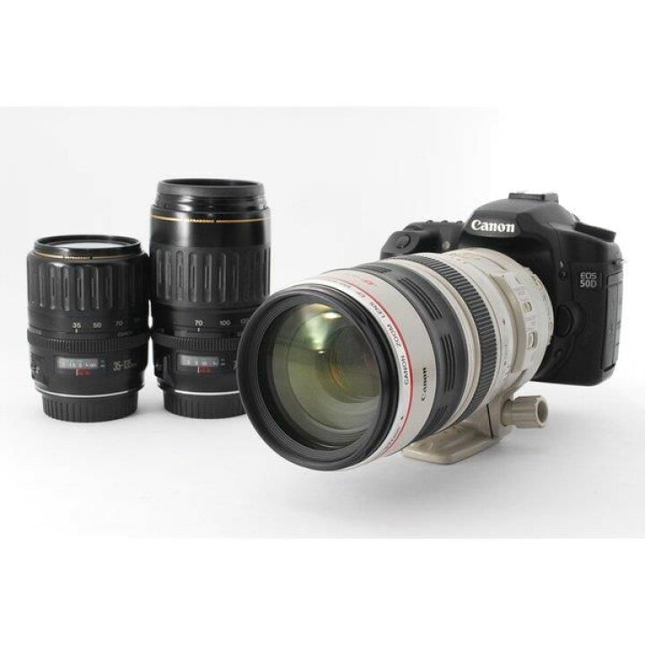 楽天市場】【中古】キヤノン Canon EOS 50D 超望遠400mm トリプル 