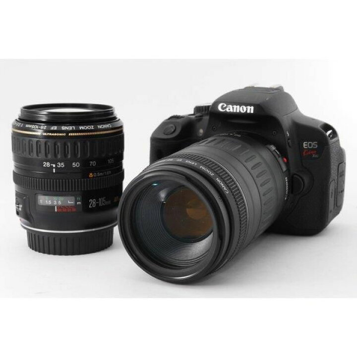 楽天市場】【中古】キヤノン Canon EOS Kiss X6i 標準&望遠ダブル 
