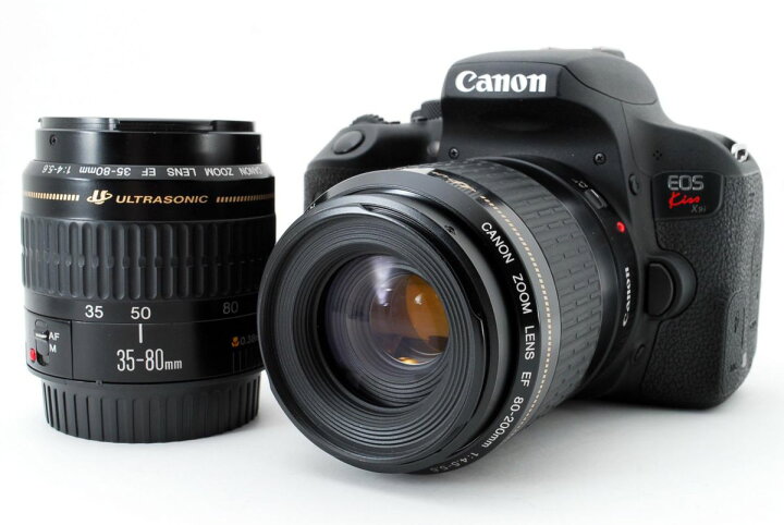 楽天市場】【中古】キヤノン Canon EOS Kiss X9i ブラック ダブル 