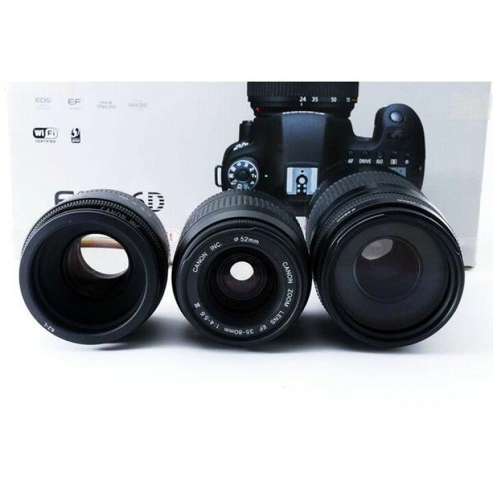 楽天市場】【中古】キヤノン Canon EOS 6D 標準&超望遠&単焦点トリプル 