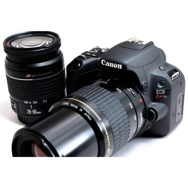 楽天市場】【中古】キヤノン Canon EOS Kiss X9 ダブルズームセット 美 