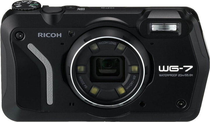 楽天市場】【中古】リコー RICOH WG-7 ブラック 本格アウトドアカメラ 