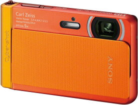 【中古】SONY デジタルカメラ Cyber-shot TX30 光学5倍 オレンジ DSC-TX30-D
