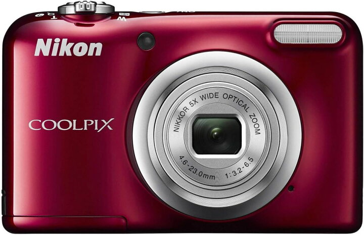 楽天市場】【中古】Nikon デジタルカメラ COOLPIX A10 レッド 光学5倍 