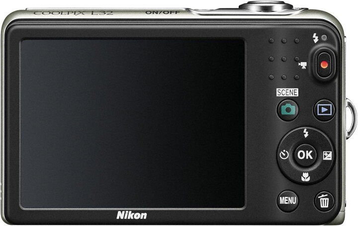 楽天市場】【中古】Nikon デジタルカメラ COOLPIX L32 シルバー 光学5 