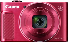 【中古】Canon コンパクトデジタルカメラ PowerShot SX620 HS レッド 光学25倍ズーム/Wi-Fi対応 PSSX620HSRE