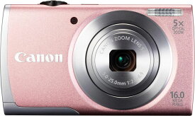 【中古】Canon デジタルカメラ PowerShot A2600 約1600万画素 光学5倍ズーム ピンク PSA2600(PK)