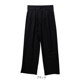 【送料無料】◇ パンツ ボトム スラックス レディース ロング フルレングス ウエストゴム カジュアル ストレッチ ゆったり ◇ 無地 イージー スラックス パンツ［1501700000］